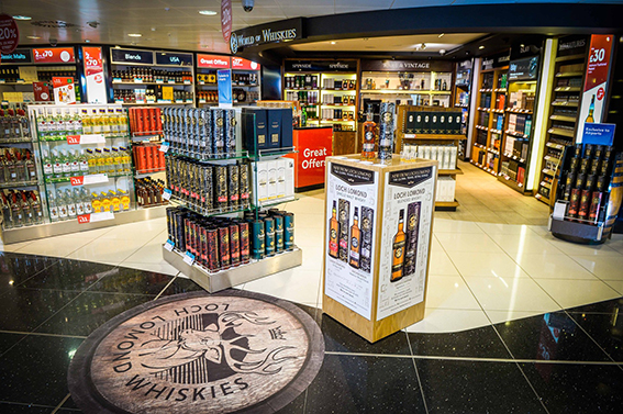 Loch Lomond debuts GTR range at Glasgow Airport