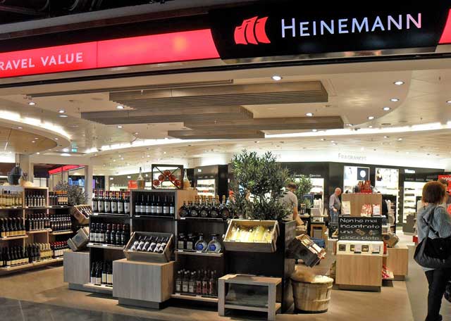 Heinemann expands duty free store at Bologna Airport