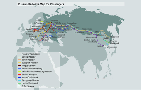 Russian Train Routes Russian railways launch pilot duty free scheme